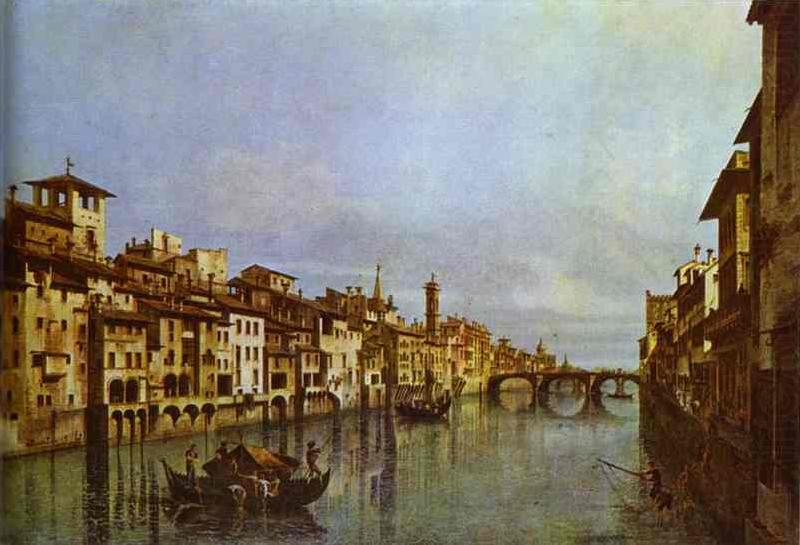 Bernardo Bellotto Arno in Florence. china oil painting image